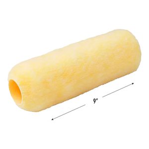 Repuesto de rodillo de 9" x 3/4" fabricado con felpa de alta densidad para superficies rugosas. - BYP