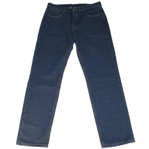 Pantalón de trabajo INDIGO N-38 de tela jean de 14 Onz para trabajos pesados. - SM PROVEEDORES