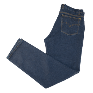 Pantalón de trabajo INDIGO N-38 de tela jean de 14 Onz para trabajos pesados. - SM PROVEEDORES
