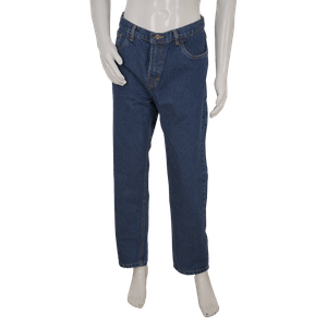 Pantalón de trabajo INDIGO N-30 de tela jean de 14 Onz para trabajos pesados. - SM PROVEEDORES