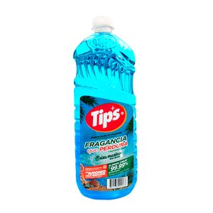 Desinfectante antibacterial con amonio cuaternario de aroma BRISA MARINA 1 lt. - TIPS