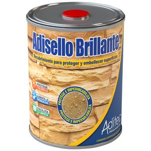 Sellador hidrófugo ADISELLO BRILLANTE para proteger y embellecer superficies 3,2 kg. - ADITEC