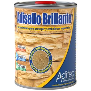 Sellador hidrófugo ADISELLO BRILLANTE para proteger y embellecer superficies 0,83 kg. - ADITEC