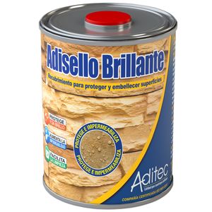 Sellador hidrófugo ADISELLO BRILLANTE para proteger y embellecer superficies 0,83 kg. - ADITEC