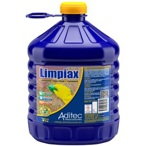 Limpiador de pisos LIMPIAX para remover los residuos endurecidos de cemento 4 kg. - ADITEC
