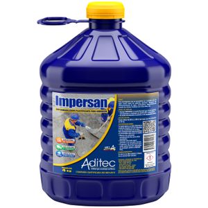 Impermeabilizante plastificante IMPERSAN DM para mezcla de hormigón expuesto al agua 4 kg. - ADITEC