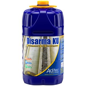Desmoldante DISARMA KU que evita la adherencia del hormigón a formaletas 15 kg / CANECA. - ADITEC
