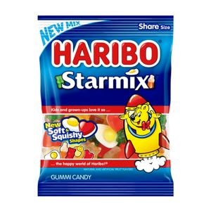 Gomitas STARMIX con sabores surtidos a frutas 80 gr. - HARIBO