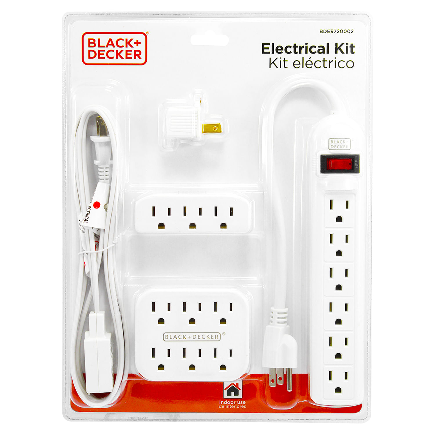 Kit eléctrico de 5 piezas con regleta cortapicos y extensores de 1875 y ...