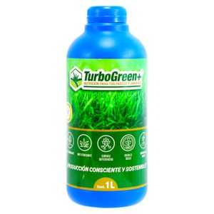 Bioestimulante agrícola para nutrición de pastos y jardines 1 lt. - TURBO GREEN