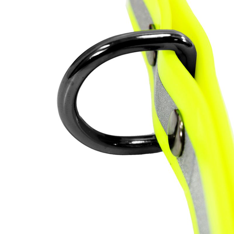 Correa-de-perro-talla-MEDIANA-amarillo-neon-y-gris-de-goma.---PUPPY---CO.