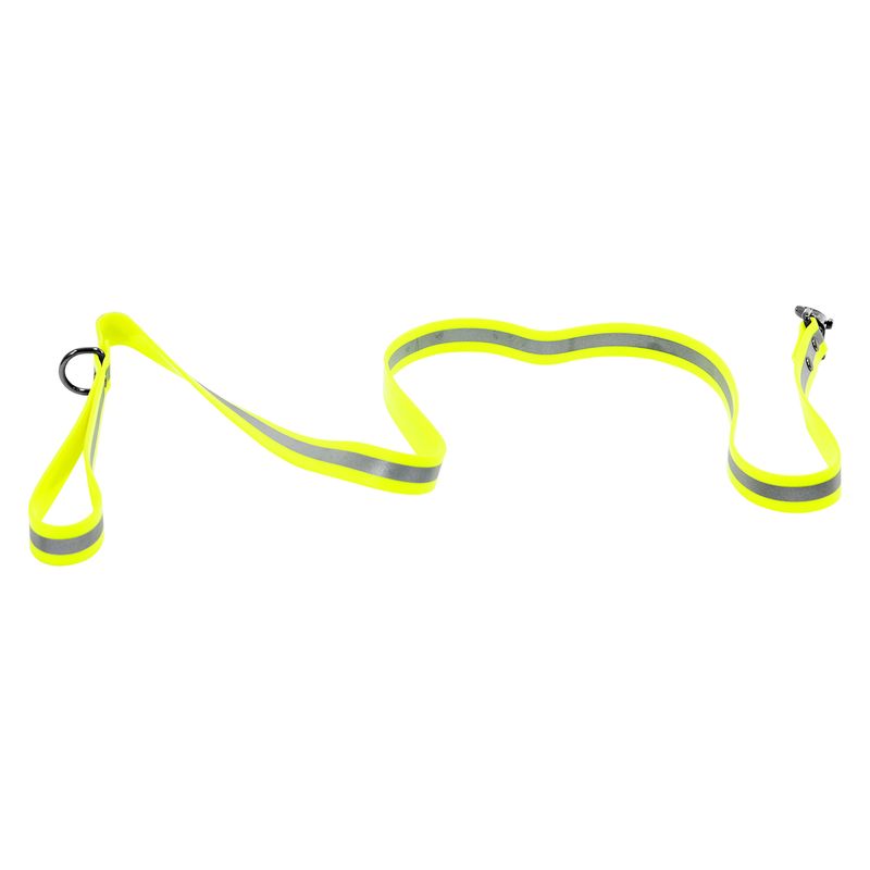 Correa-de-perro-talla-MEDIANA-amarillo-neon-y-gris-de-goma.---PUPPY---CO.