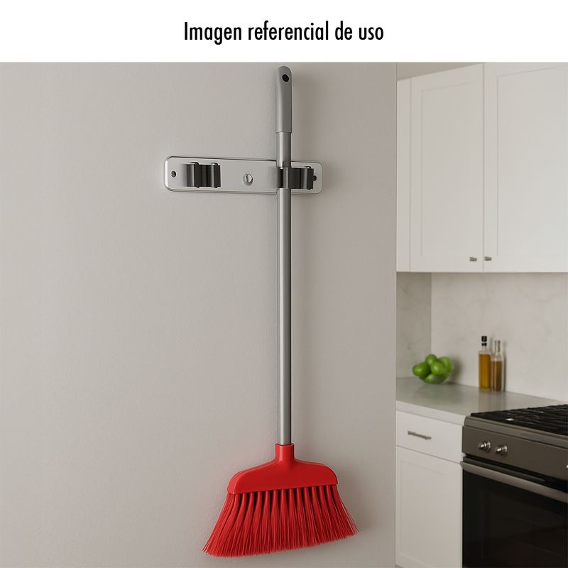 Cuelga-escobas-metalico-triple-color-blanco-con-rodillos-y-2-ganchos-multiusos.---BRINOX