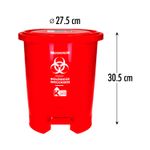 Tacho-duplo-RED-para-reciclaje-ROJO-con-capacidad-de-10-lts.---CASA-PICA
