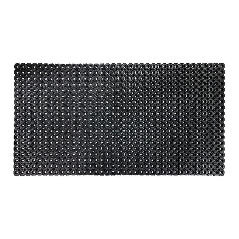 Tapete-de-entrada-para-exterior-de-caucho-con-textura-agujereada-y-puntos.---SOHO-CARPETS