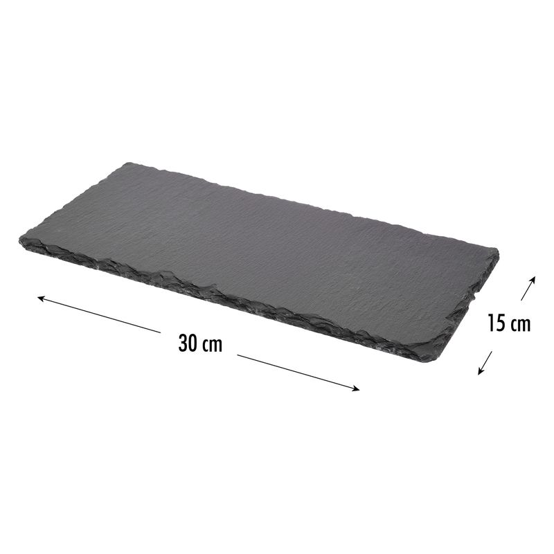 Plato-plano-tipo-piedra-de-30-cm-x-15-cm-para-servir-bocaditos.---EXCELLENT-HOUSEWARE