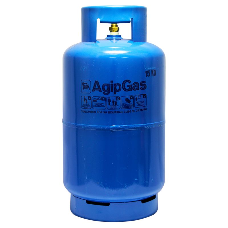 Cilindro-para-gas-vacio-con-15-kg-de-peso.---AGIP-GAS