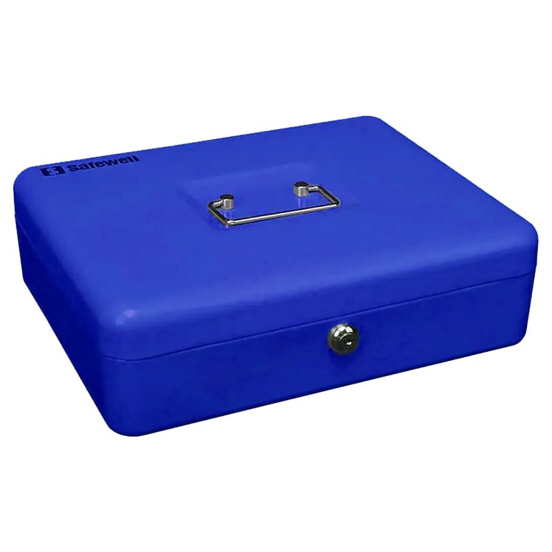 Caja-de-seguridad-Multiusos-con-llave-y-bandeja-interna-con-compartimnentos.---SAFEWELL