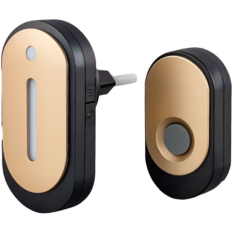 Timbre-inhalambrico-color-beige-3-piezas-y-con-36-melodias.---POLAR