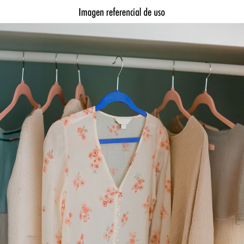 Armador-azul-para-ropa-con-diseño--Children--tipo-gamuza-en-set-de-10-unidades.---KENNEDY