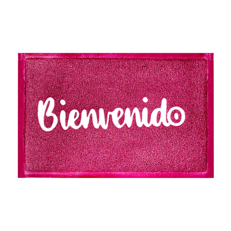 Tapete-de-entrada-color-vino-tipo-musgo-con-palabra--BIENVENIDO----CASTER