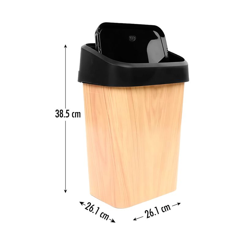 Papelera-con-tapa-rectangular-de-12-litros.---EZY-STORAGE