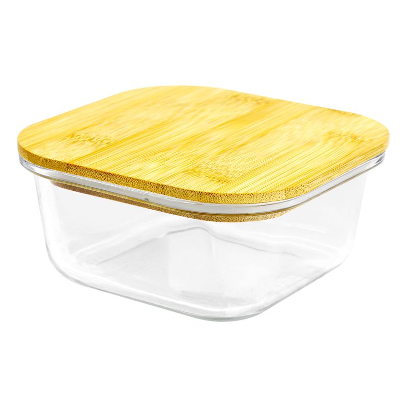 Repostero-cuadrado-de-vidrio-con-tapa-de-bambu-y-500-ml-de-capacidad.---K-HOME