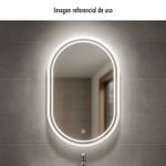 Espejo-ovalado-de-60-x-80-cm-con-luz-LED-y-encendido-touch-para-baño.---K-HOME