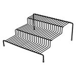 Organizador-de-cocina-negro-con-3-niveles-y-estructura-metalica.---KENNEDY