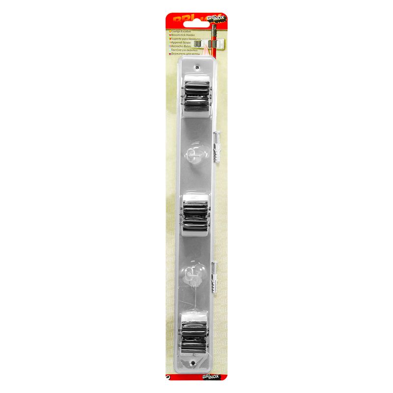 Cuelga-escobas-metalico-triple-color-plateado-con-rodillos-y-2-ganchos-multiusos.---BRINOX