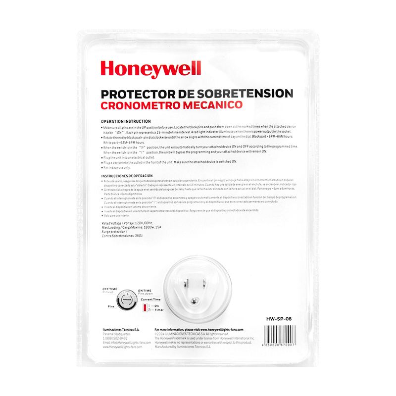Protector-de-voltaje-de-1-toma-color-balnco-de-15Amp-1800W-y-120V---HONEYWELL