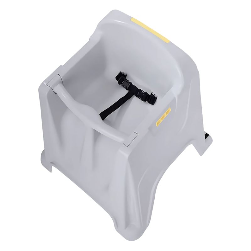 Silla-comedor-plastico-color-menta-y-gris-para-bebes.---RIMAX