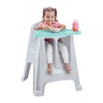 Silla-comedor-plastico-color-menta-y-gris-para-bebes.---RIMAX