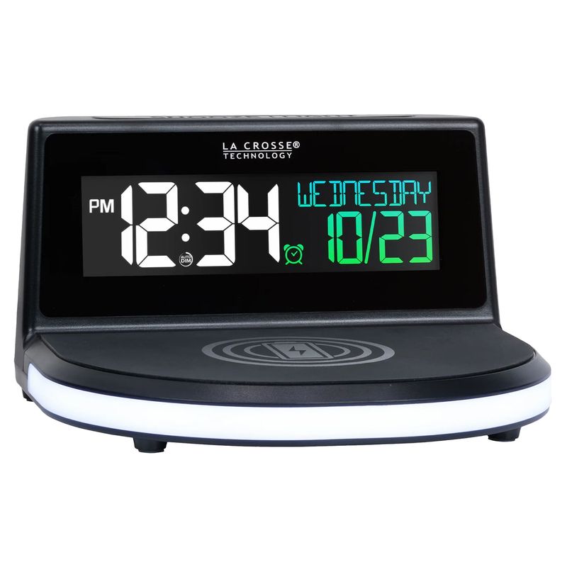 Reloj-digital-con-cargador-wireless-para-celular.---LA-CROSSE-TECHNOLOGY