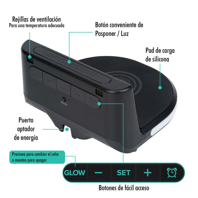 Reloj-digital-con-cargador-wireless-para-celular.---LA-CROSSE-TECHNOLOGY