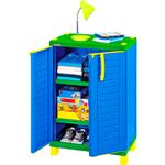 Armario-infantil-para-NIÑO-con-puertas-3-niveles-multicolor.---RIMAX