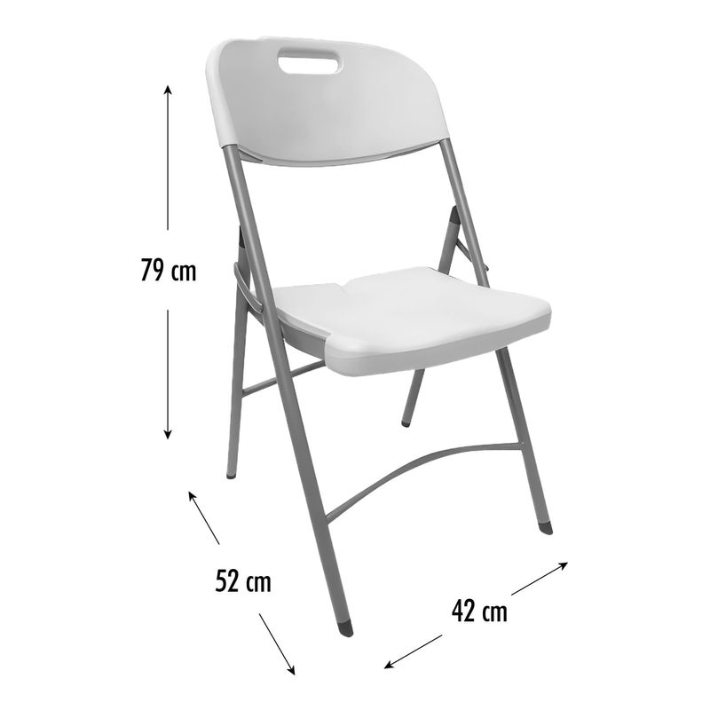 Silla-plegable-plastica-blanca-con-cuerpo-metalico.---MAY-S