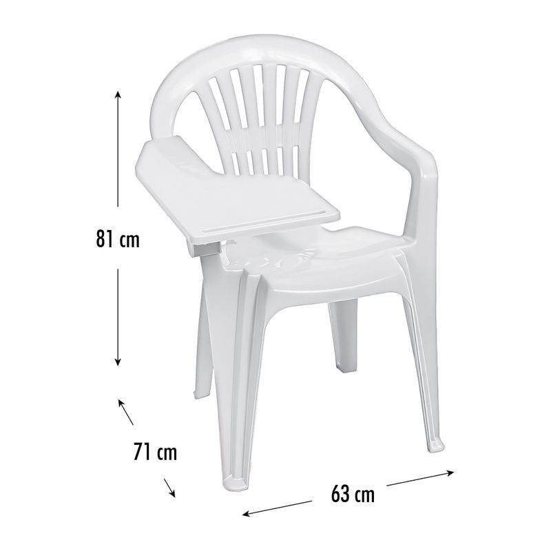 Silla--ROMA--tipo-pupitre-plastica-en-color-blanco.---PLAPASA