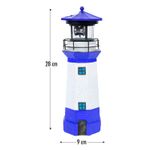 Lampara-tipo-faro-de-varios-colores-con-panel-solar.---BOSTON-HARBOR