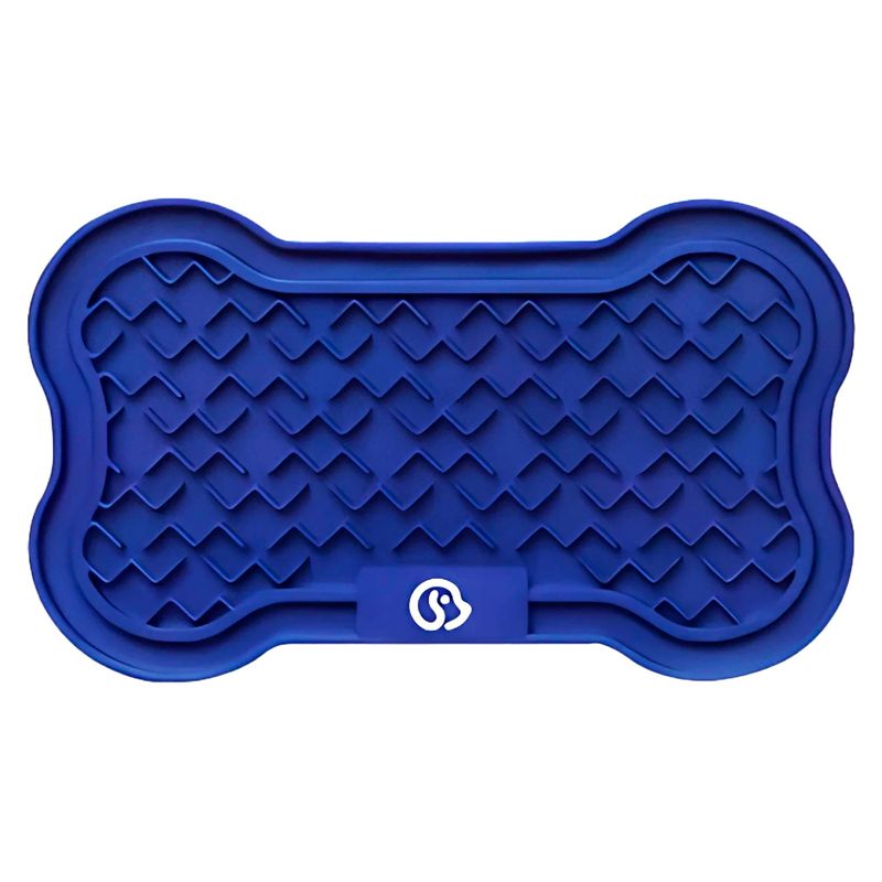 Alfombrilla-de-caucho-para-lamer-de-color-azul-para-gatos-y-perros.---VIDA-DE-PERRO