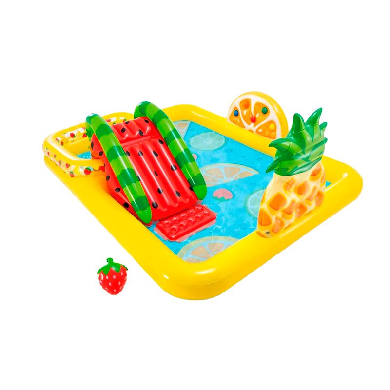 Centro-de-juego-INFLABLE-de-frutas.---INTEX