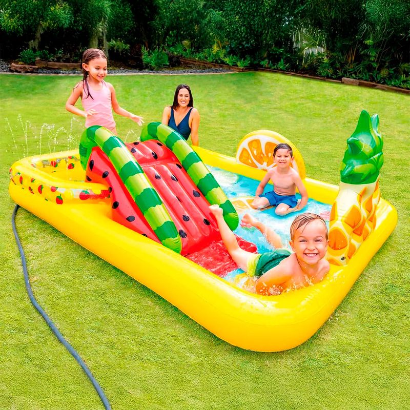 Centro-de-juego-INFLABLE-de-frutas.---INTEX