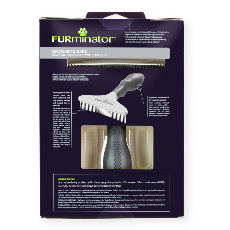 Cepillo-para-perros-y-gatos-en-color-gris-tipo-rastrillo.---FURMINATOR