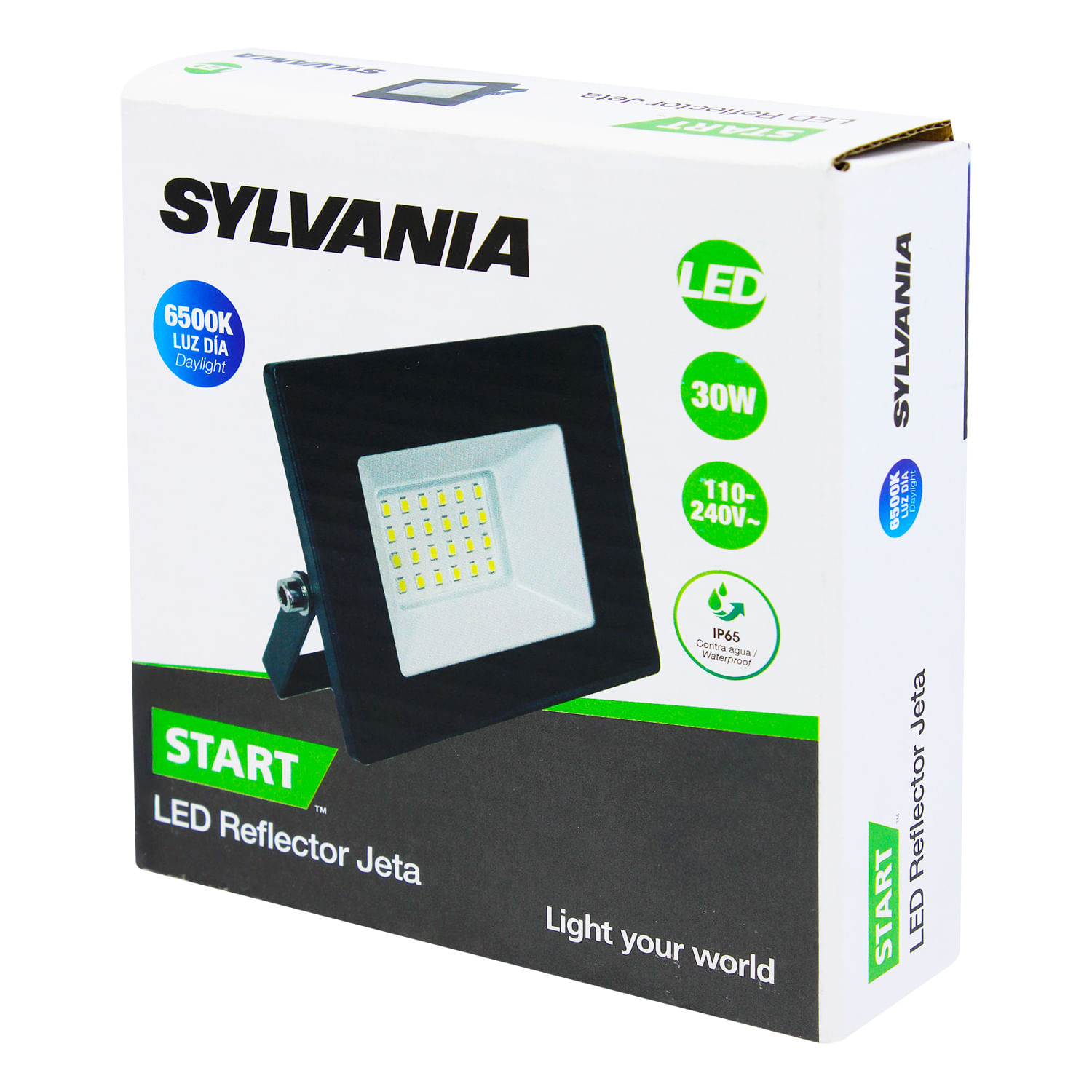 Mini reflector LED JETA de 30 W con ángulo de apertura de 100° para uso ...