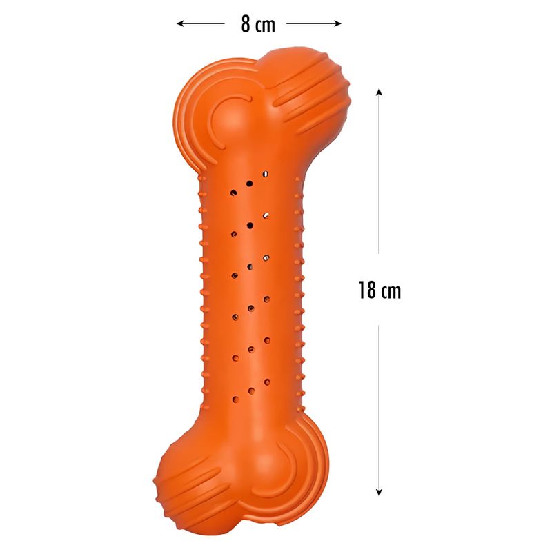 Juguete-para-perro-con-forma-de-hueso-naranja-talla-L.---VIDA-DE-PERRO