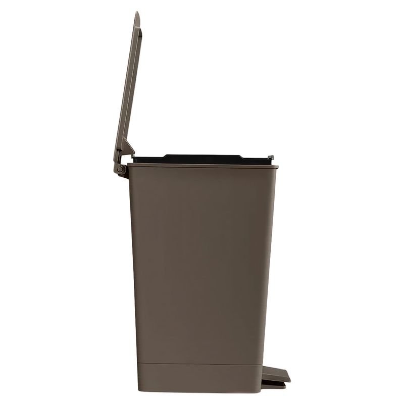 Basurero-con-pedal-mocca-de-diseño--SLIM--con-8-lt-de-capacidad.---RIMAX