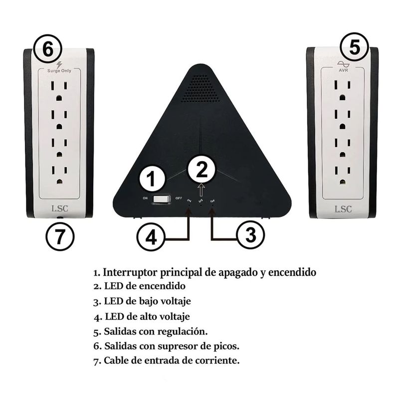 Regulador-de-voltaje-negro-de-1000-VA---500-W-con-luz-LED-de-encendido-y-regulacion..