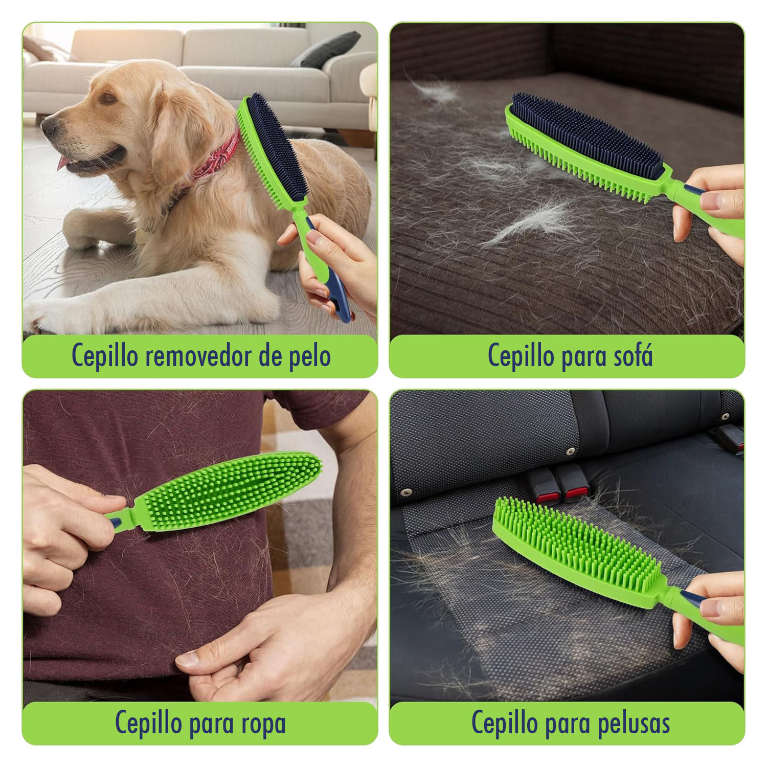 Cepillo Para Suelos Duros Y Parquet - Accesorio Para Aspiradoras Miele, Conexión 35 Mm, Cerdas De Nailon