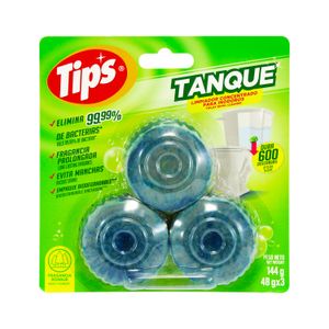 Pastillas desinfectantes con aroma a bosque de menta para tanque de inodoro en set de 3 unidades. - TIPS