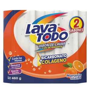 Jabon Lavatodo Naranja Mandarina